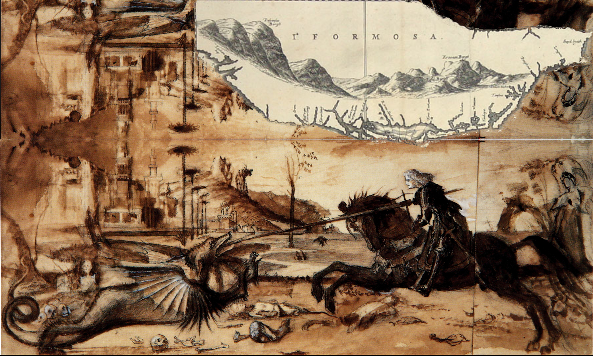 Saint Georges terrassant le dragon à Formose